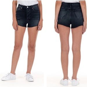 NWT💝Modern American West Side High Waist Distressed Denim Cutoff Shorts